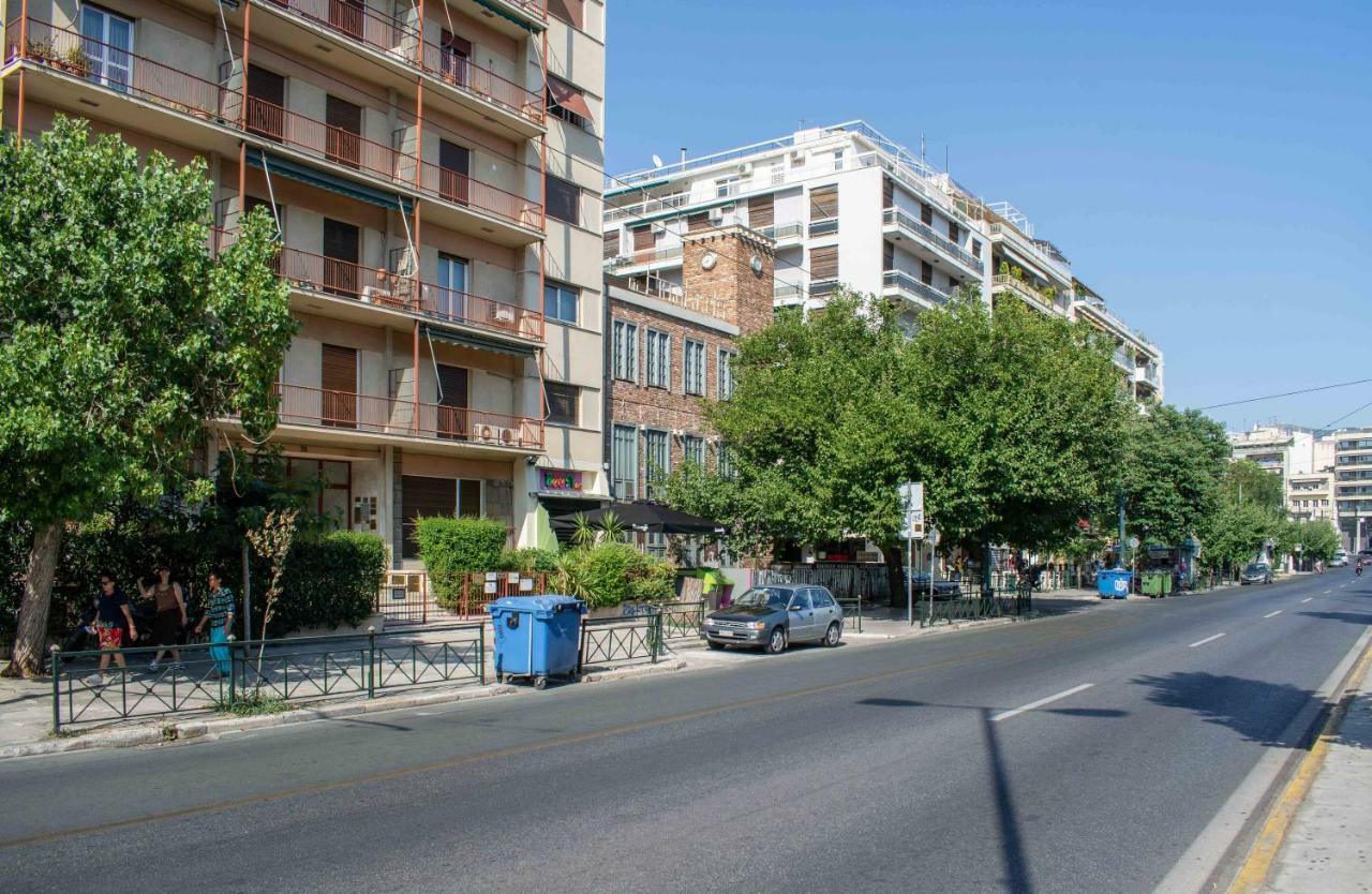 Alexandras Metro Studio&200Mbps Athen Exterior foto